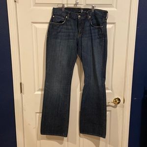 Seven for all mankind jeans Size 34. EUC…worn once.